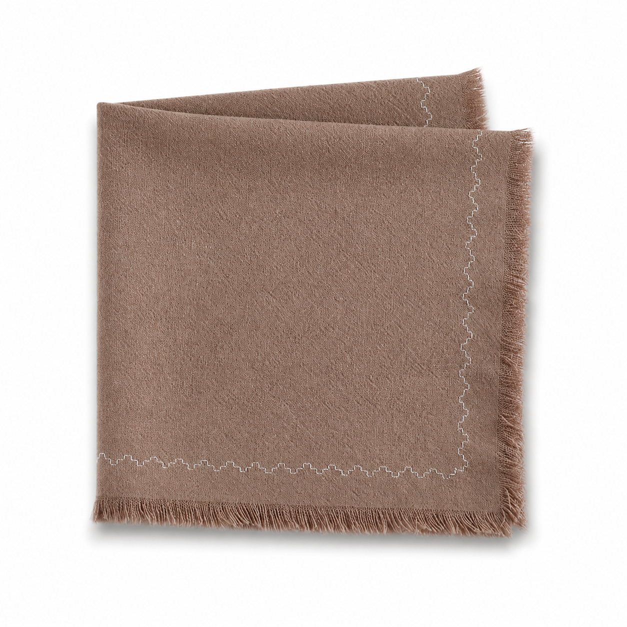 Thick Cotton Linen Embroidered Napkin