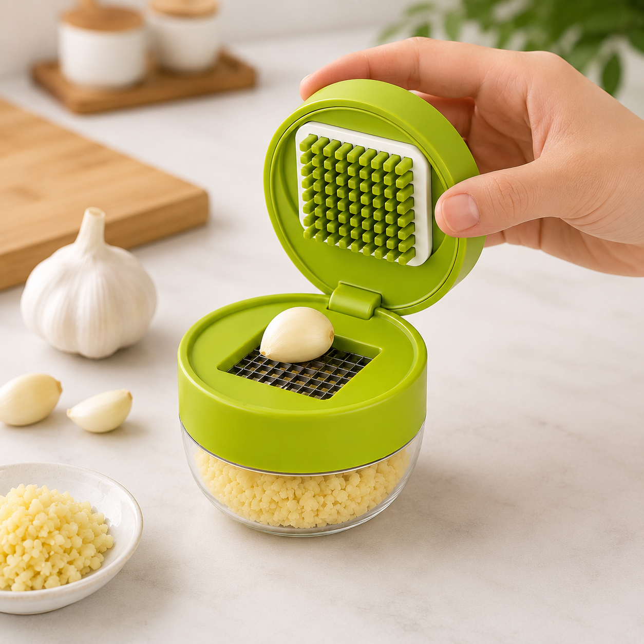Mini Press-Type Garlic Chopper