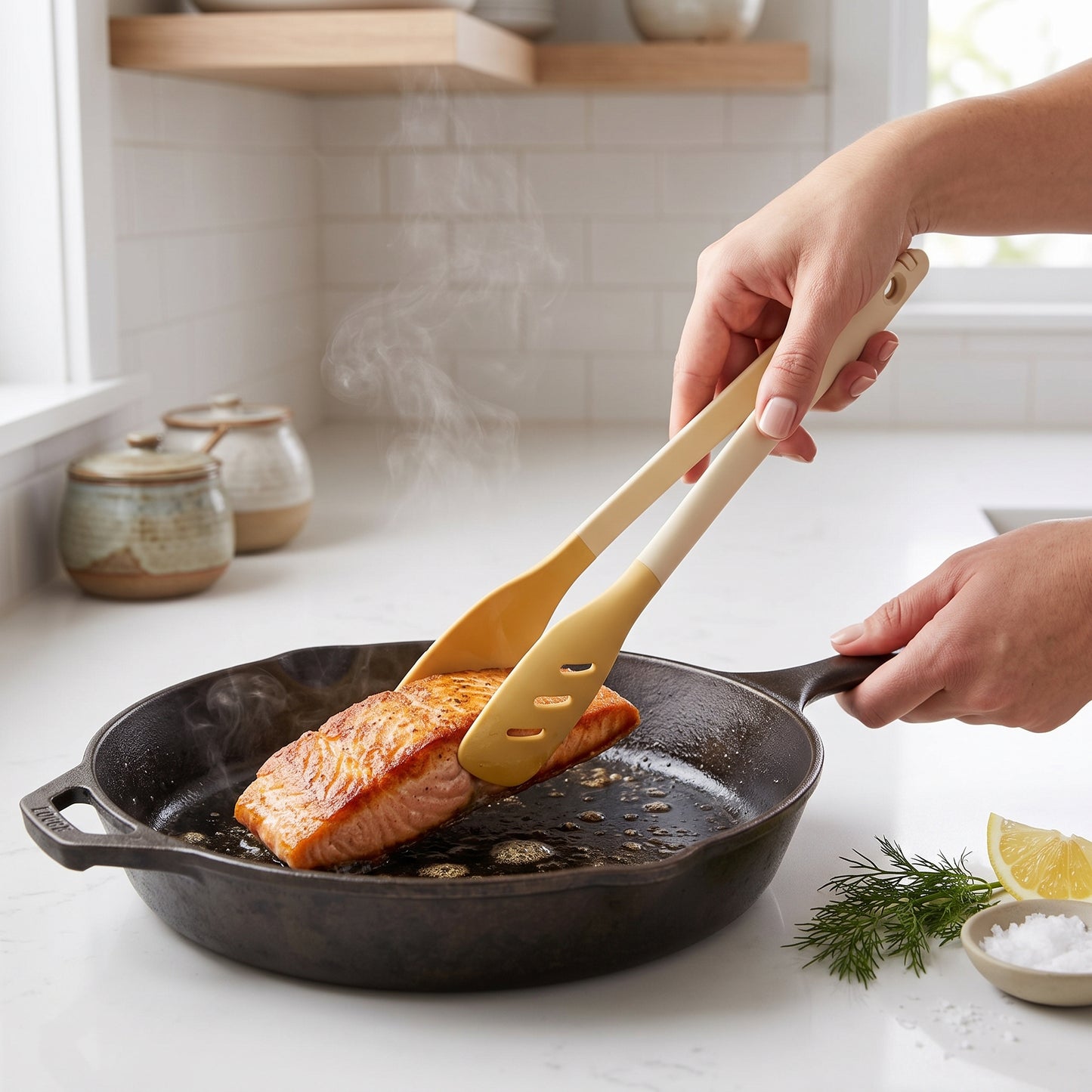 Multi-functional Detachable Silicone Food Tong